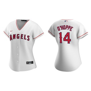 Women's Logan O'Hoppe White Replica Jersey