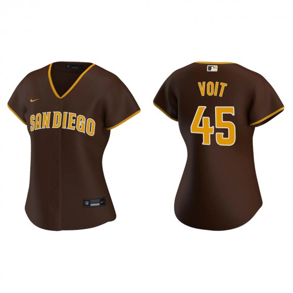 Women's Padres Luke Voit Brown Replica Jersey