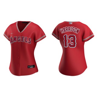 Women's Los Angeles Angels Monte Harrison Red Replica Jersey