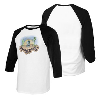 Women's Seattle Mariners Tiny Turnip Spring Training Raglan T-Shirt