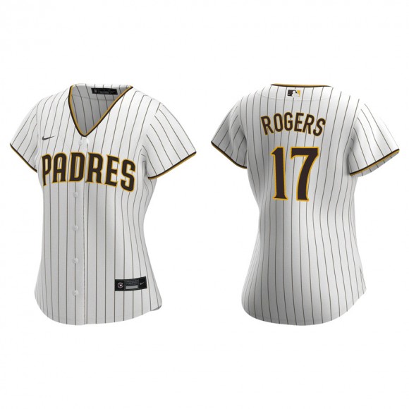 Women's Padres Taylor Rogers White Brown Replica Jersey