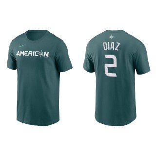 Yandy Diaz American League Teal 2023 MLB All-Star Game T-Shirt