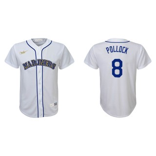 Youth AJ Pollock White Cooperstown Collection Jersey