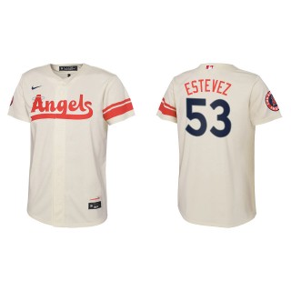 Youth Carlos Estevez Cream City Connect Replica Jersey