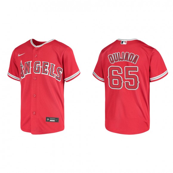 Youth Jose Quijada Red Replica Jersey