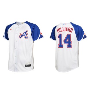 Youth Sam Hilliard White City Connect Replica Jersey