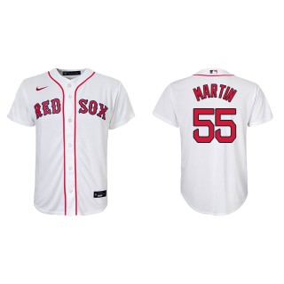 Youth Chris Martin White Replica Home Jersey